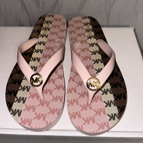 Michael Kors - MK Flip Flop PVC •• Blossom MLT - Picture 2 of 9